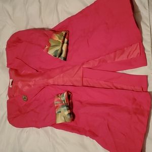 David N, trench, Linen Jacket, Size 4